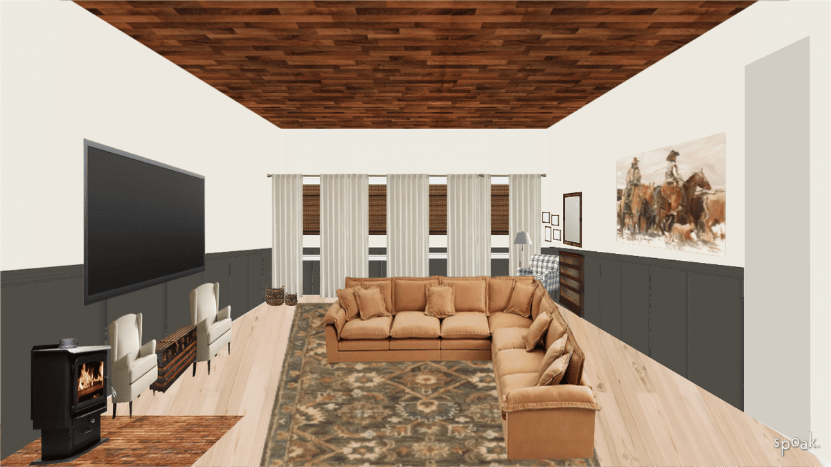 Living Room Ideas designed by Lauren Young