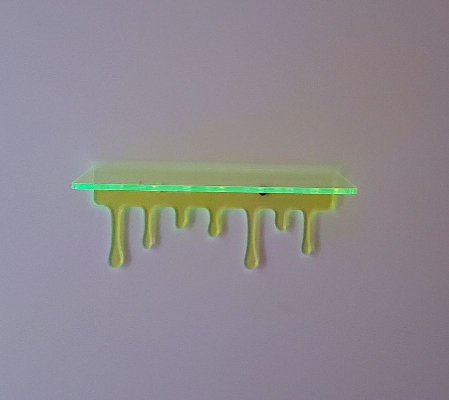 14 Groovy Neon Drip Shelf Decorative Wall Shelf  - Etsy added by Chesiree Katter