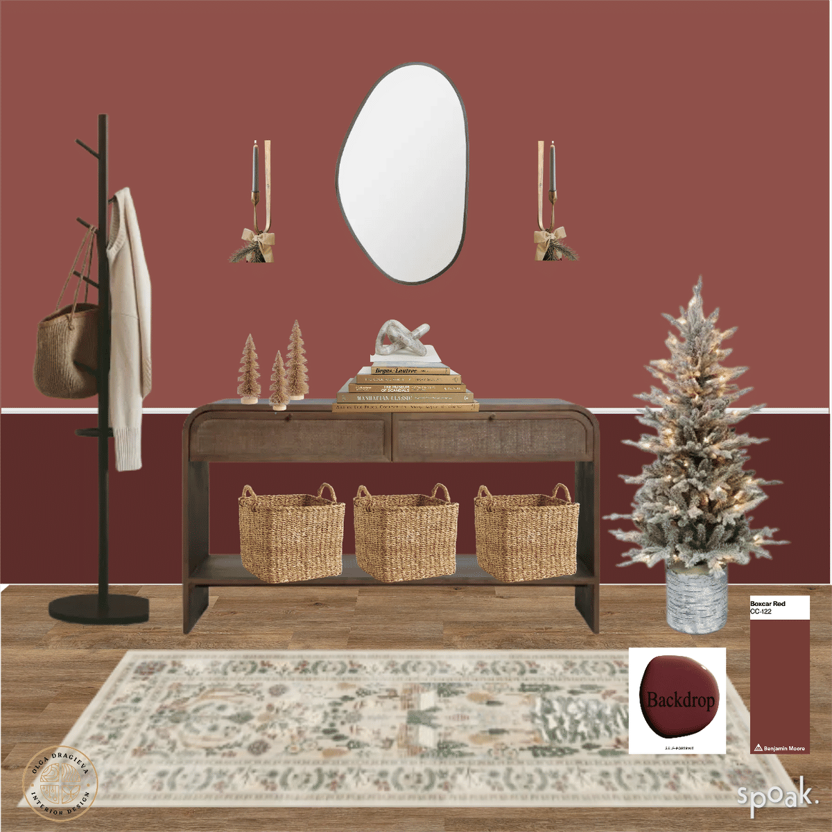 Mudroom Inspiration designed by Olga Dragieva