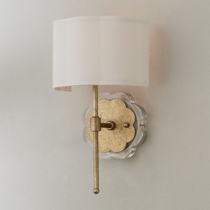 SCALLOPED DAISY SHADE SCONCE added by Spoak Member