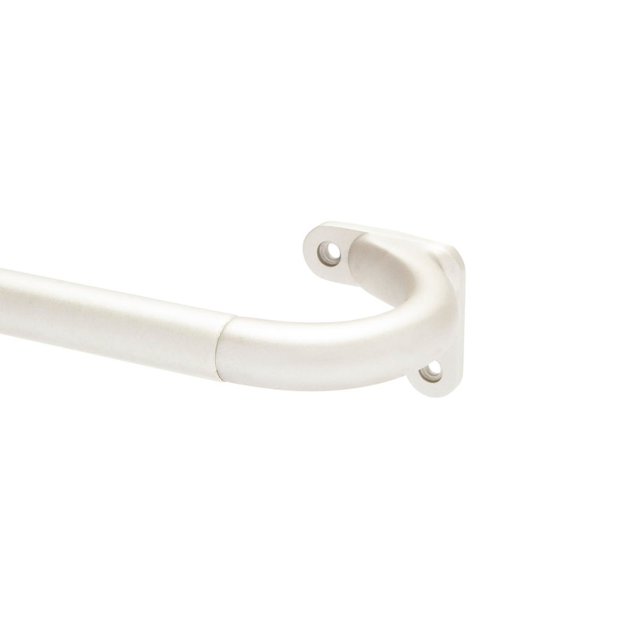 Kenney Adjustable 0.75" Single Curtain Rod & Reviews | Wayfair added by Sarah Lieberman
