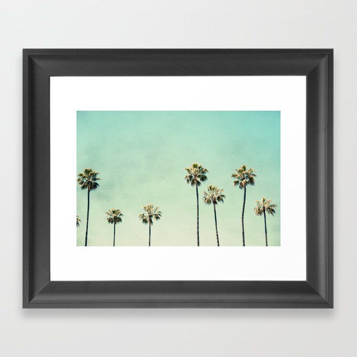 Palm Tree Photography Framed Art Print by Bree Madden  added by Katie Carpenter