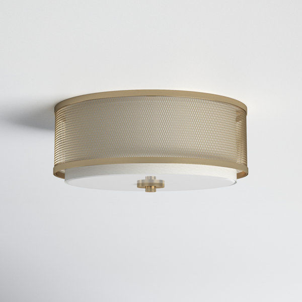 Brett 3 Light Fabric Flush Mount added by Alexis Bourn-Lipsett