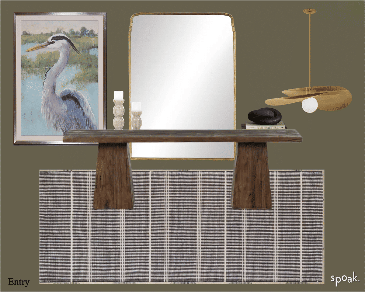 Japandi Mudroom Inspiration designed by Mollie Riley