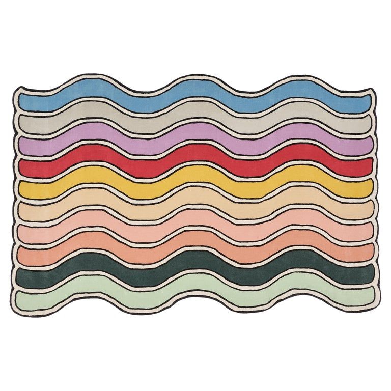 Wavy Rug Brite Hand Tufted Carpet added by Eliza Teixeira