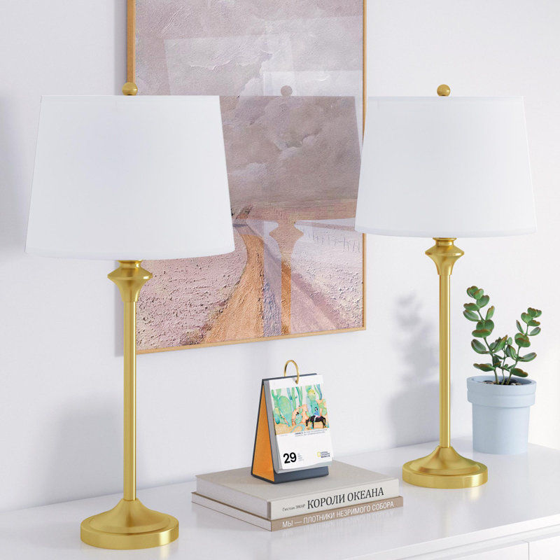 Nadia Metal Buffet Lamp added by Katherine Dillon