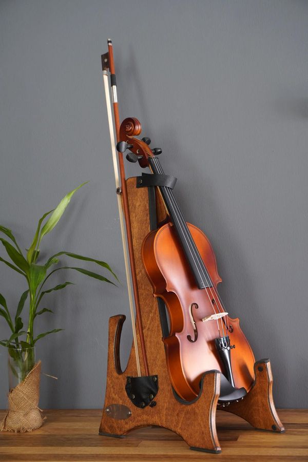 Handmade Violin Stand, Foldable, Aesthetic, Durable Handmade Violin Stand, Leather Pocket Wooden Design,etsy Exclusive Handmade Violin Stand - Etsy added by Megan Lusher