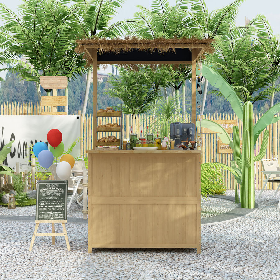 patio outdoor tiki bar added by Juliette Montejo