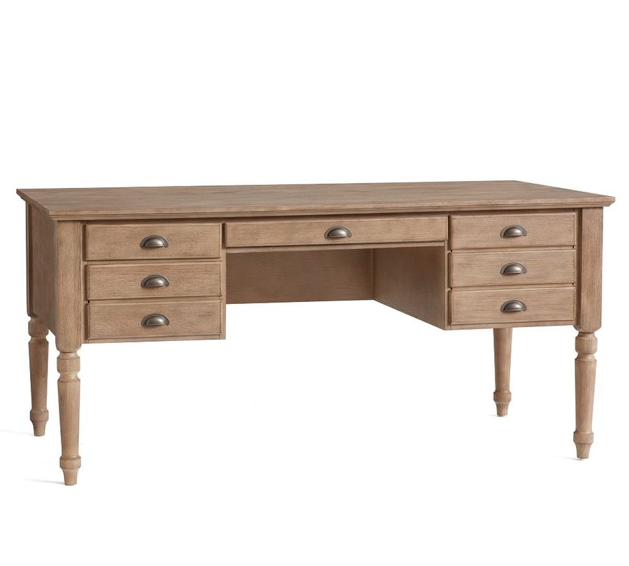 Printer's 64&amp;quot; Keyhole Desk with Drawers added by Spoak Member
