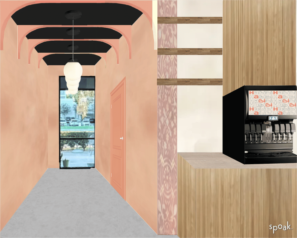 Black Hallway Inspo designed by Rim Berradi