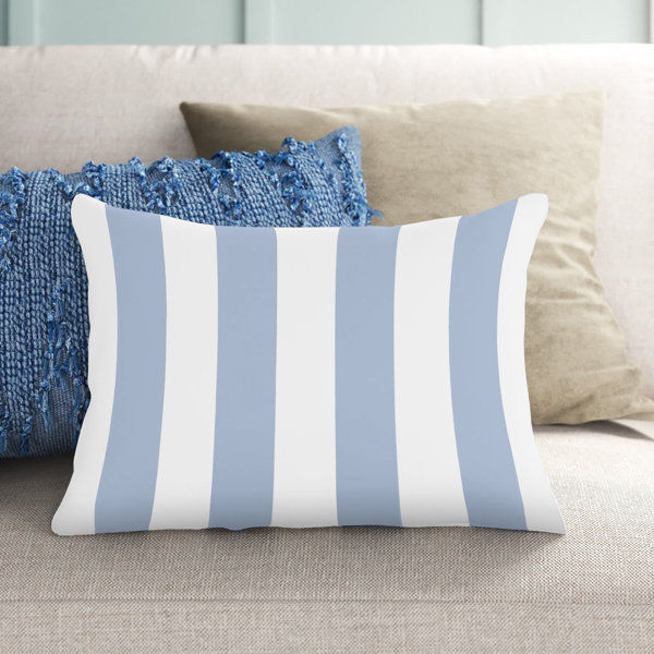 Stalybridge Striped Polyester Indoor/Outdoor Throw Pillow added by Carrie Mueller