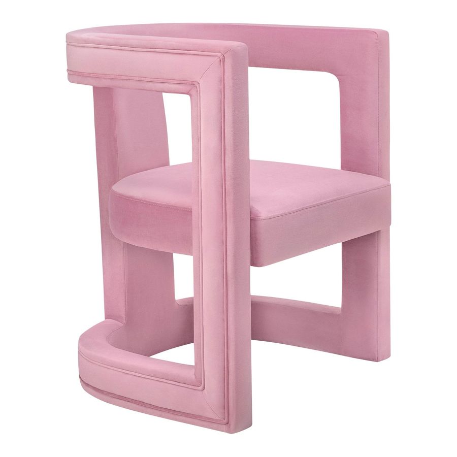 Ada Pink Velvet Chair added by Rose O'Connor