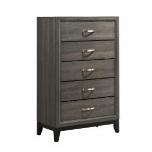 Roundhill Furniture Stout Contemporary 5-Drawer Chest - Gray added by Whitney Crutcher