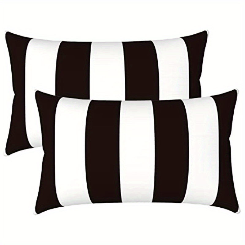 Throw Pillow Covers Farmhouse Cushion Cases Black White - Temu added by Sarah Jackson