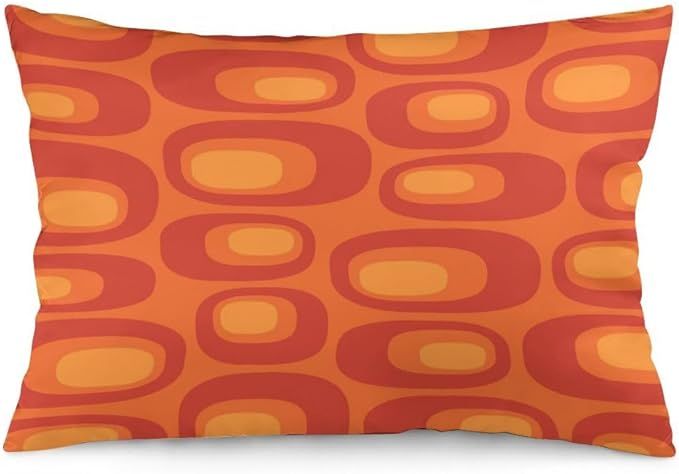 Retro Mid Century Modern Pattern Pillow Covers Decorative Lumbar Throw Pillowcase 12x20 Inch Couch Cushion Cover for Home Decor Living Room Bedroom College Dorm Bed Car Sofa Sofa added by Sarah Jackson
