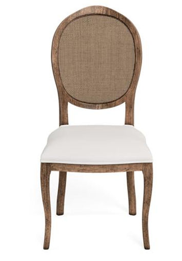 Holly French Country White Upholstered Beechwood Dining Side Chair added by Victoria Zenns