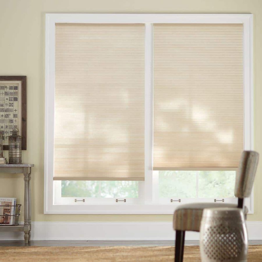 Home Decorators Collection Sahara Cordless Light Filtering Cellular Shades for Windows - 35 in. W x 48 in. L (Actual Size 34.75 in. W x 48 in.L) 10793478623532 - The Home Depot added by Katie Hoffman