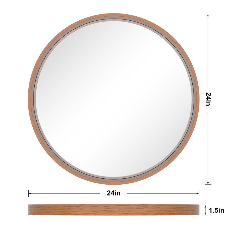 Karrina Particle Board Round Mirror added by Allison Cray