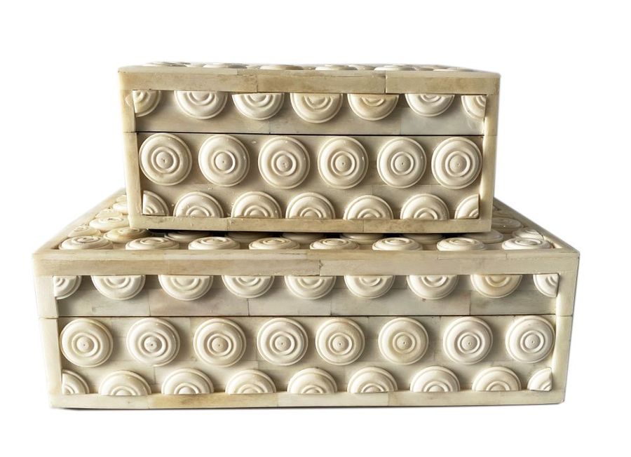 Grommet Design Bone Boxes - Mecox Gardens added by Alison B