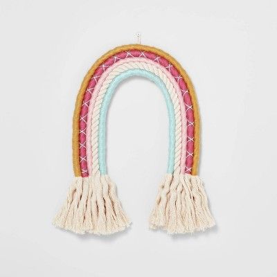 Rainbow Rope Hanging Wall Decor - Pillowfort™ added by Emily Cuba