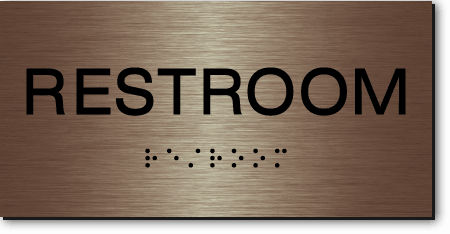 RESTROOM Sign | ADA Sign Factory added by HELEN SALGADO