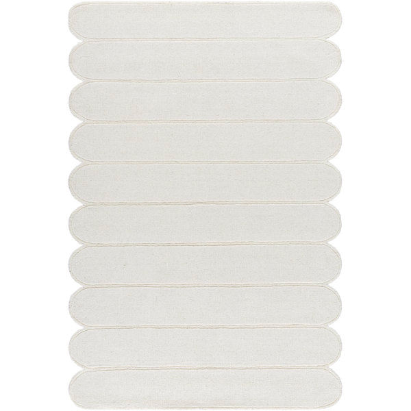 Rectangle Harwich Wool Area Rug with Non-Slip Backing added by Megan Kirk
