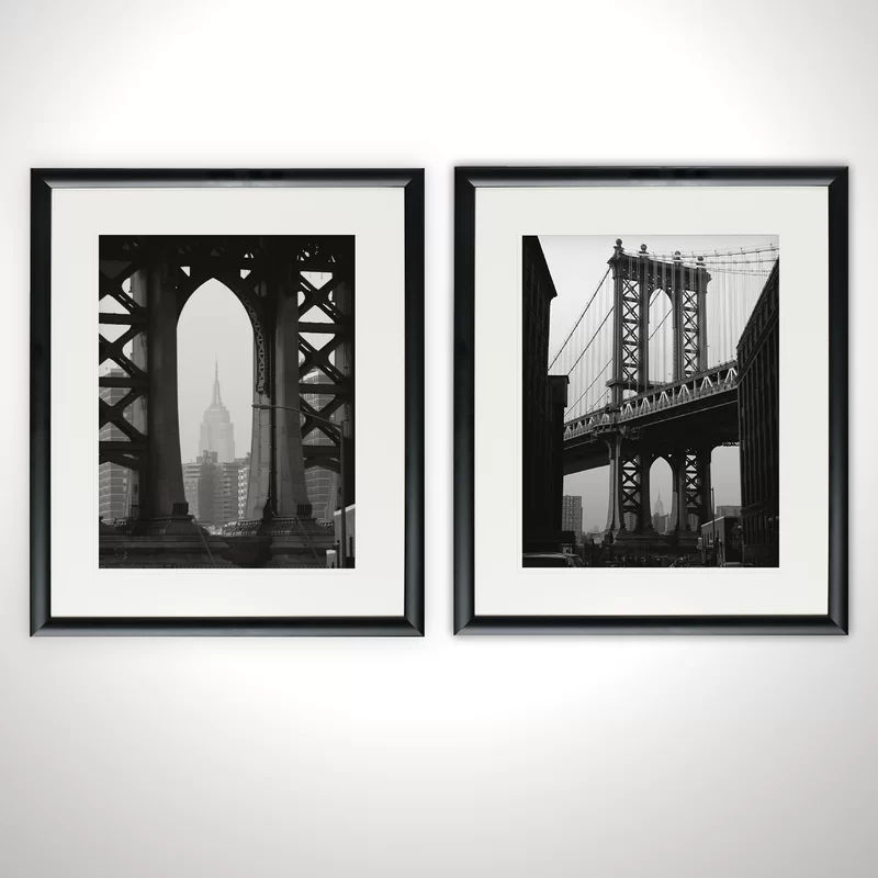 New York Crossing - 2 Piece Picture Frame Photograph added by Nomadic Nooks