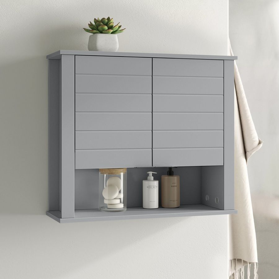Nina 22.88'' W x 19.88'' H x 7.88'' D Wall Mounted Bathroom Cabinet added by Jemstar Designs