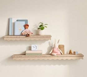 Marlowe Scallop Wood Beaded Shelf (25" - 37") added by Casey Malone