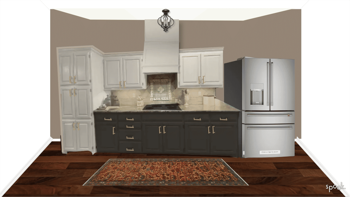 Kitchen + Living Room Inspiration designed by Sandy Schargel Interiors
