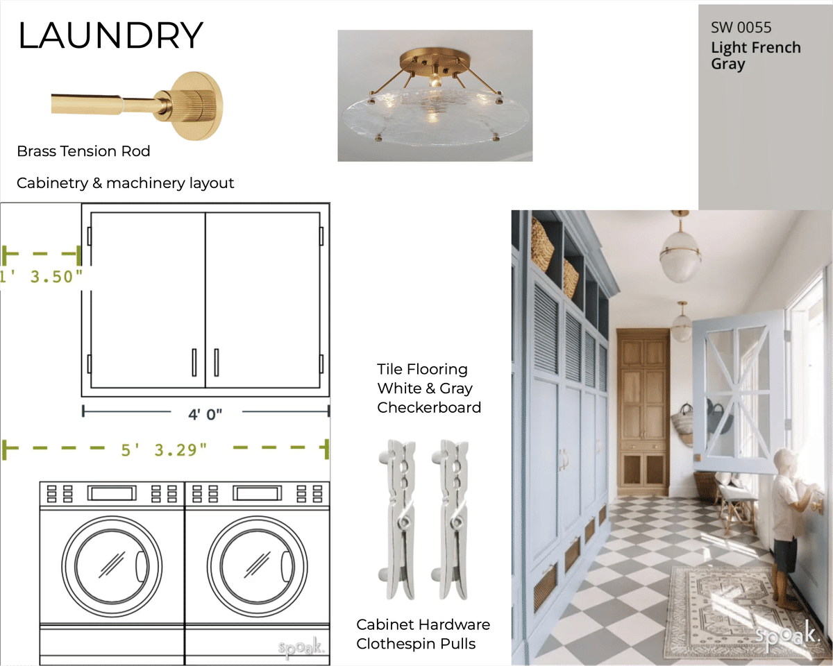 Laundry Room Ideas designed by Mary Kate Blum
