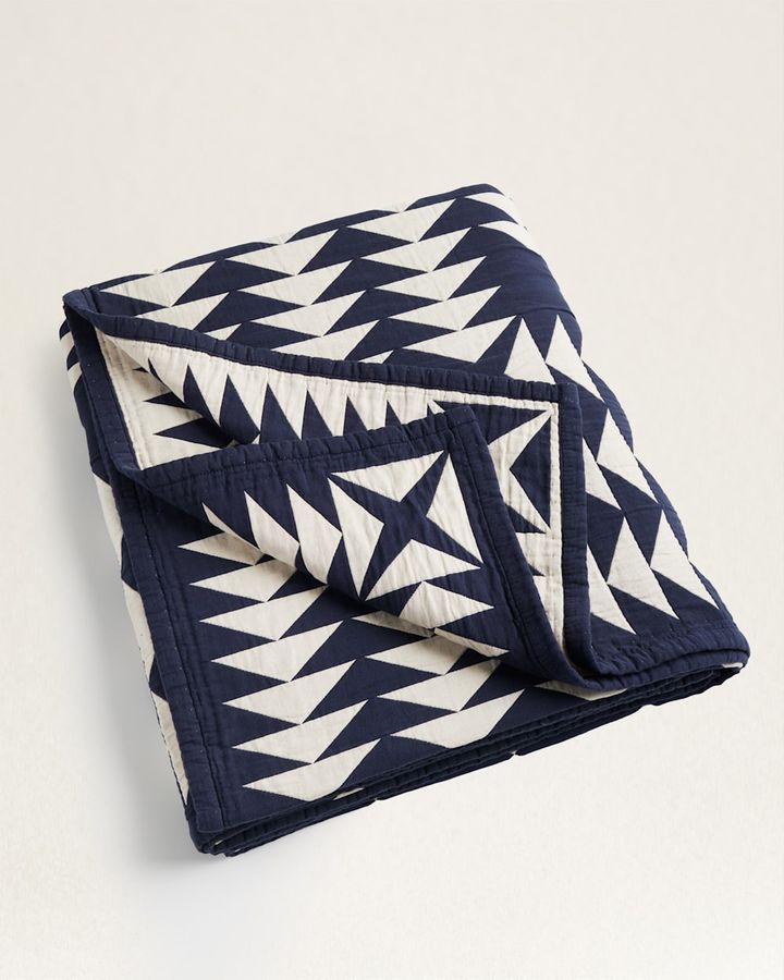 Buy MIDNIGHT NOVA COTTON MATELASSE COVERLET for USD 229.00 | Pendleton added by Abby Phillips