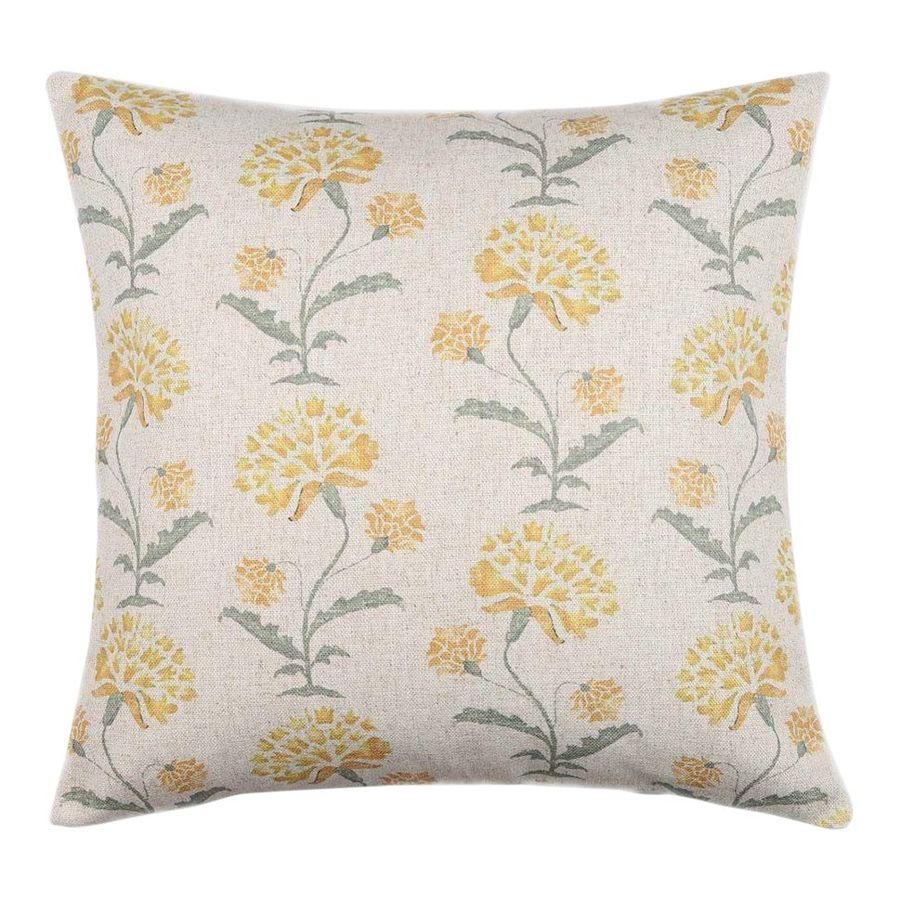 Divali Cushion - Mustard added by Egina Manachova/Silverbark Studio