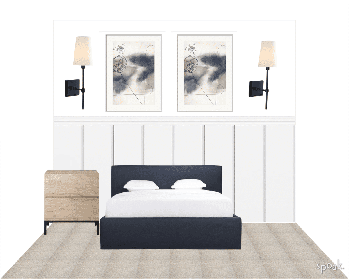 Bedroom Inspiration designed by Victoria Patterson