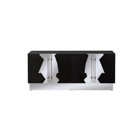 Everly Quinn Callista Sideboard In Black | Wayfair added by Corronta Dow