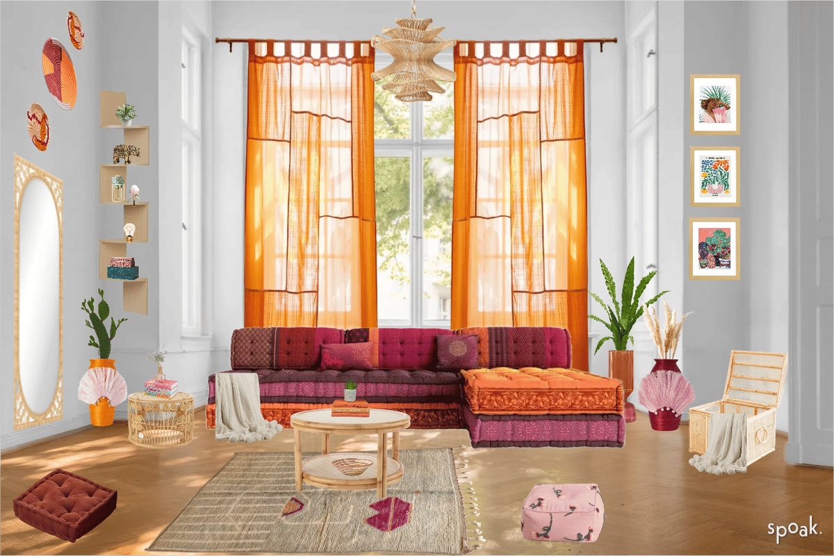 Living Room Inspiration designed by Dria Sweet