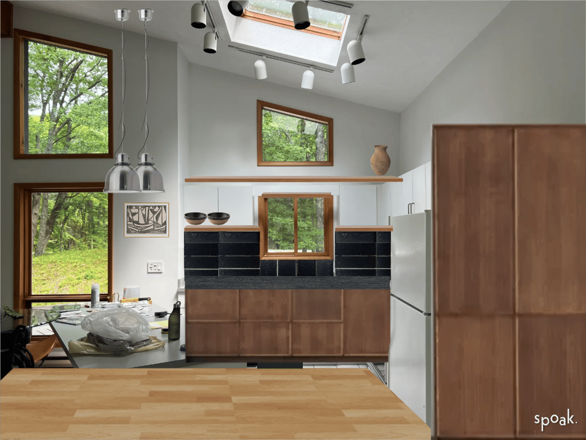 Black Kitchen Ideas designed by vee gee
