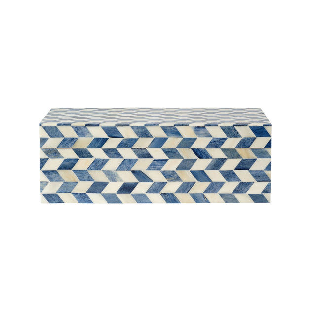 Dionis Chevron Bone Decorative Box added by Mary McCain Kelly