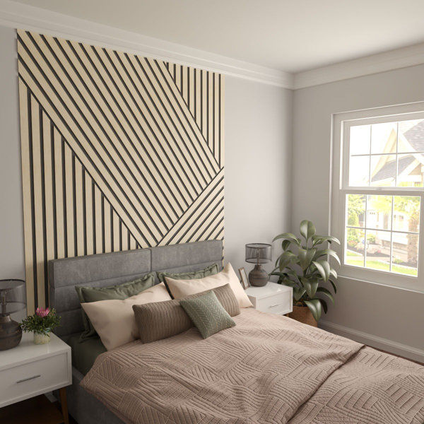 Adjustable Wood Slat Wall Panel Kit added by Jasmine Benton