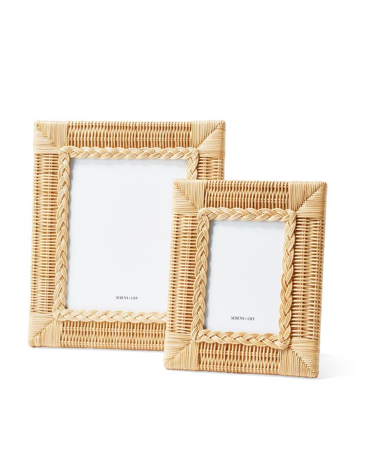 Braided Wicker Frame added by Shelley Cekirge