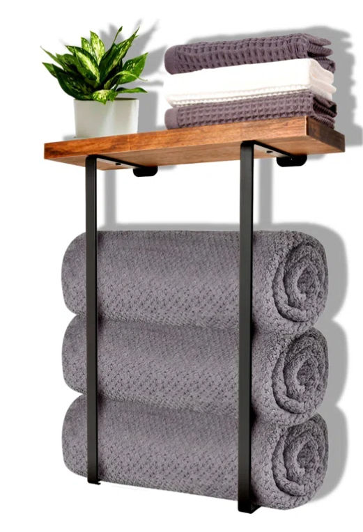 Wall Mounted Towel Rack added by Norian Medina