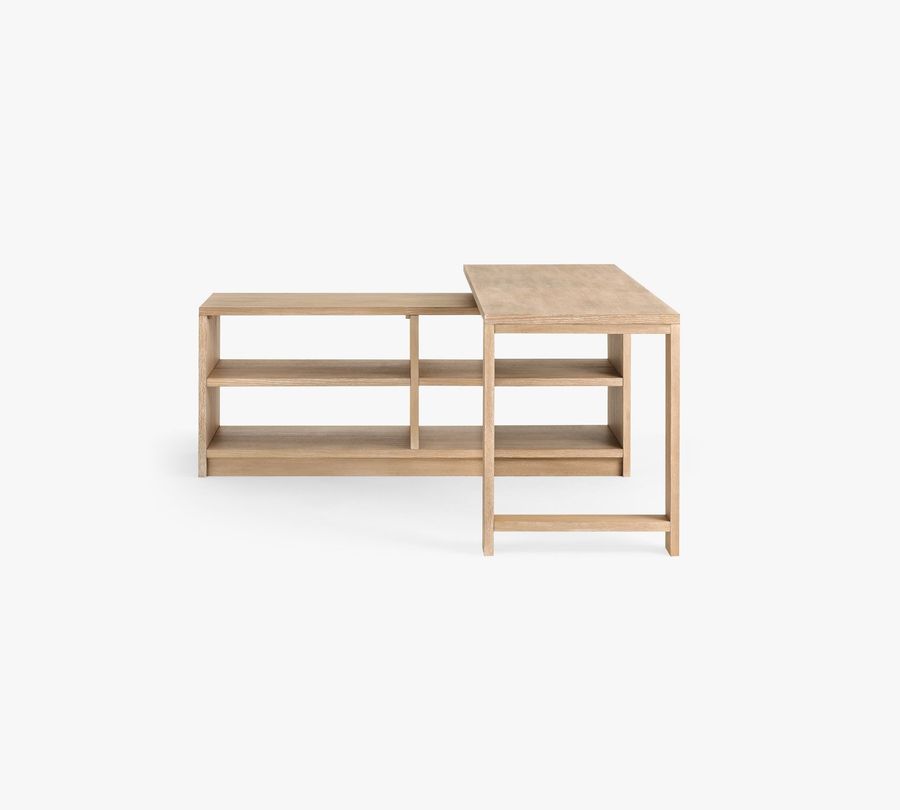 Pacific L-Shaped Desk - ADA added by Kate Shakoory