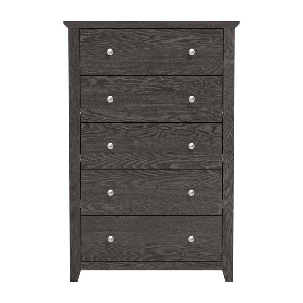 Tevrat 5 Drawers 31.1" W Dresser added by sallie tyler