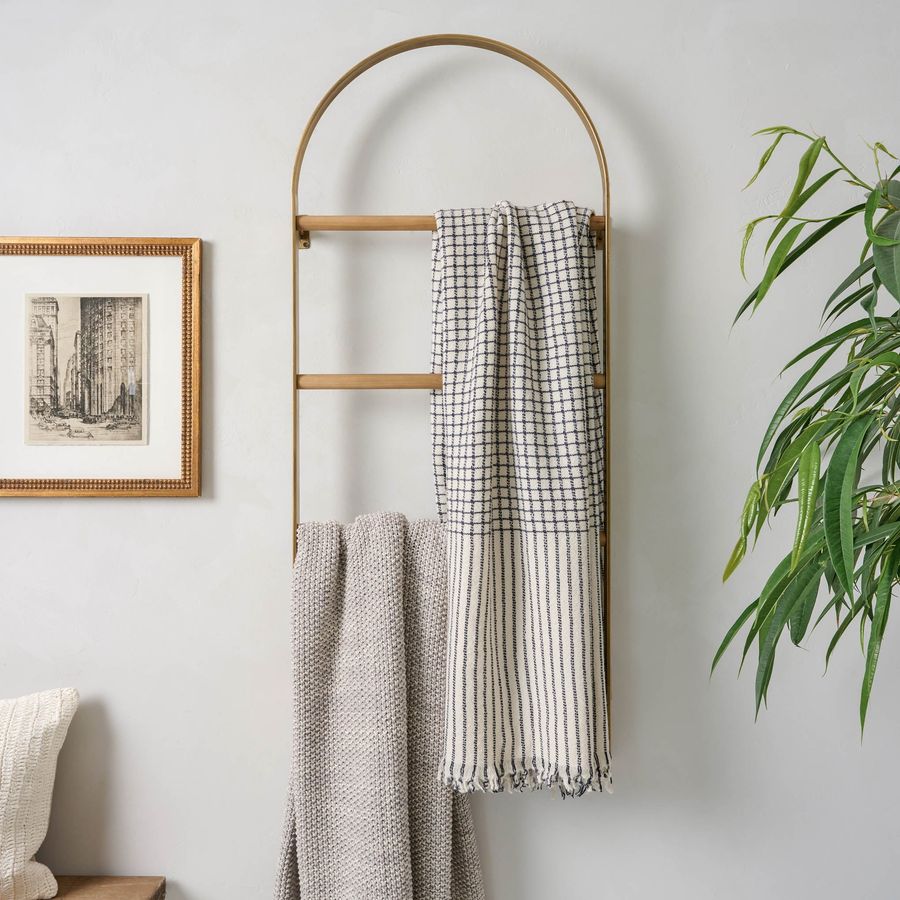 Antique Brass Carmen Wall Ladder added by Alisha Williams