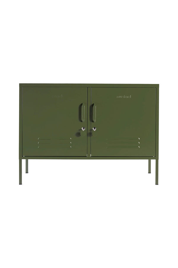 The Lowdown in Olive • Locker TV Unit • Olive Green Locker TV Unit added by Daniela Araya