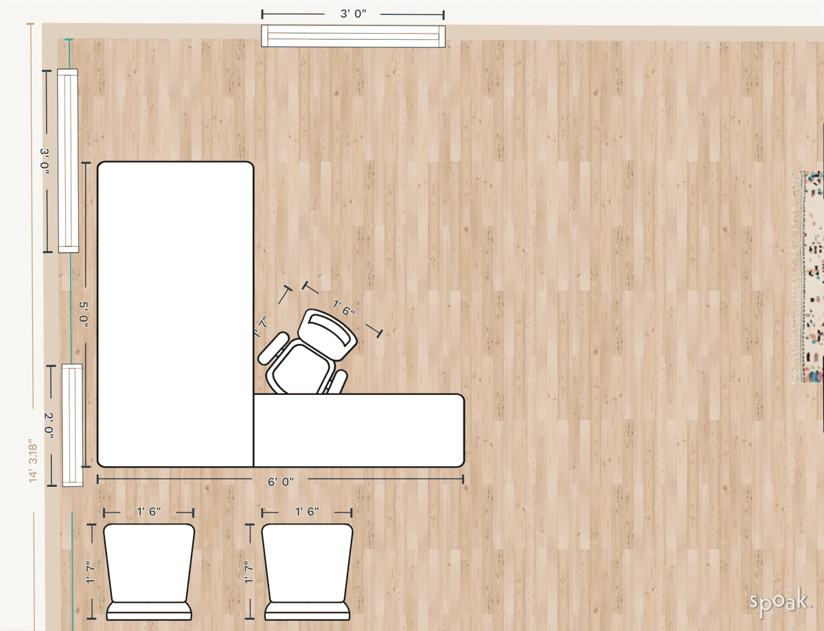 Office Plan designed by Hunter Quinn Homes