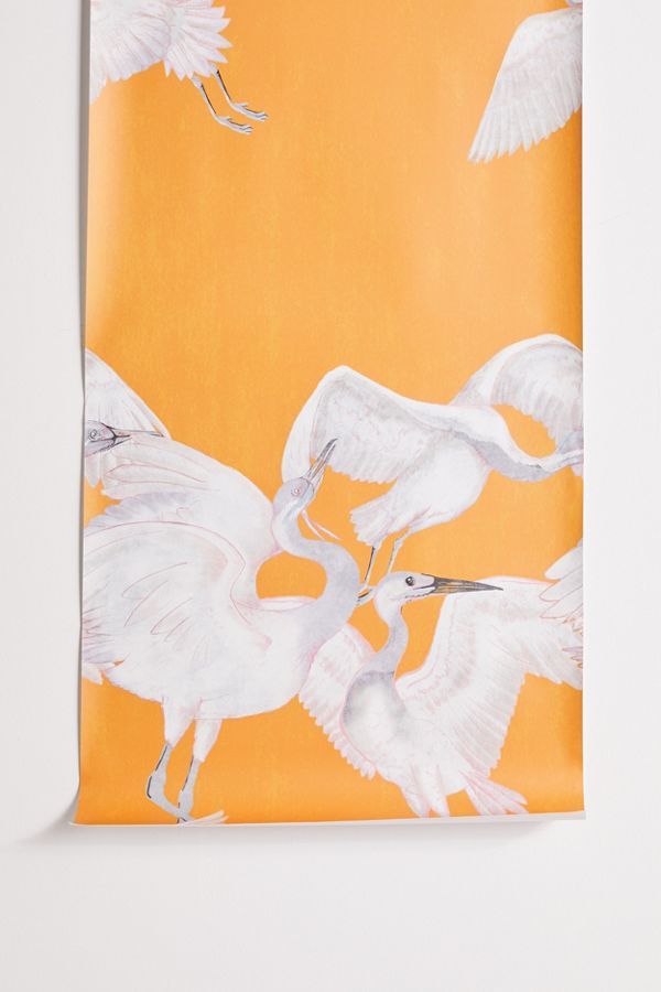 Crane Removable Wallpaper added by Libbie Lee Ansell