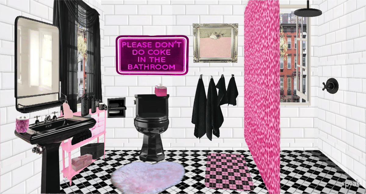 Bathroom Inspiration designed by Presleigh K