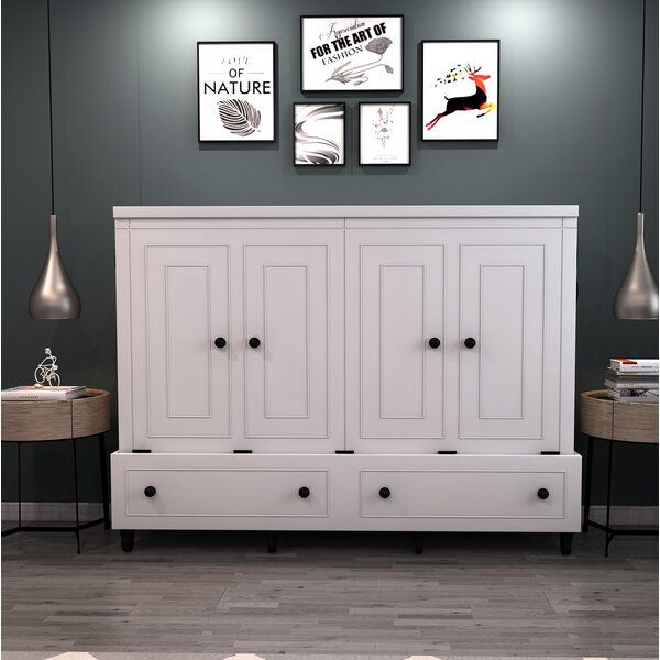 Caribou Queen Solid Wood Mobile Murphy Bed with Mattress added by Emily Perdue
