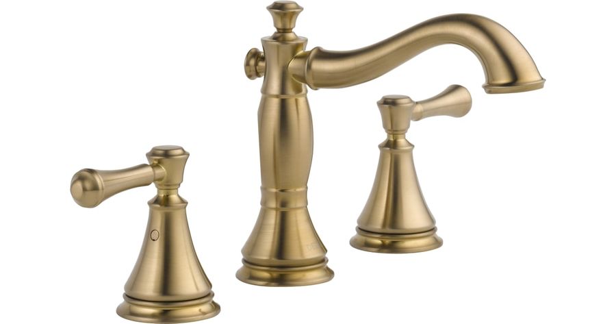 Delta 3597LF-CZMPU Cassidy Widespread Bathroom Faucet with | Build.com added by Bethesda Contracting